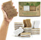 24 Pack Natural Kitchen Sponge - Biodegradable Compostable Cellulose and Coconut Scrubber Sponge - Eco Friendly Sponges for Dishes...