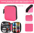JUNING Sewing Kit with Pink Case Portable Sewing Supplies for Home Traveler, Adults, Beginner, Emergency, Kids Contains Thread, Scissors, Needles,...