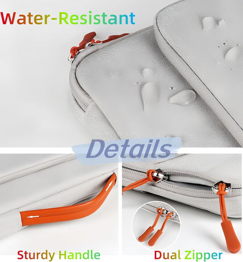 Y-S8 13inch Laptop Sleeve Case 360 Protective Waterproof Bag Compatible with MacBook Air 13inch M3/M2/M1,MacBook Pro13inch M2/M1, other Notebook C...