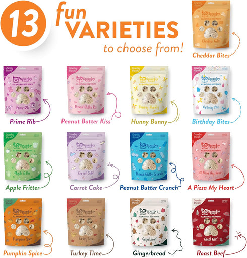 Spunky pup Cheddar Bites, Crunchy Biscuit Treats, 10 oz...