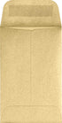 LUXPaper #1 Coin Envelopes | 2 1/4" x 3 1/2" | Blonde Metallic | 80lb. Text | 50 Qty...