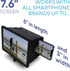 The Big Picture Smartphone Screen Magnifier | Cell Phone Screen Magnifier | 3D Screen Enlarge Video Movie | Cell Phone Accessories...