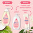 Johnson's Skin Nourish Creamy Baby Oil for Dry Skin with Coconut & Honeysuckle Scent, Rich & Creamy Baby Body Oil Moisturizes for 24 Hours & Helps...