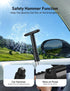 AstroAI Windshield Cleaner, Microfiber car Window Cleaner with 4 Reusable and Washable Microfiber Pads and Extendable Handle Auto Inside Glass Wip...