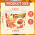 50Pcs Fall Treat Snack Cups Maple Leaves Disposable Ice Cream Cups 9 Oz. Disposable Autumn Thanksgiving Dessert Bowls for Cupcake Picnic BBQ Harve...