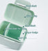 Green Large Formula Dispenser with Scoop, 0.92 LB (420 g) Capacity, Stable & Portable, BPA Free, Polypropylene, Ideal for Travel, Outdoor Activiti...
