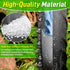 Soaker Hose - 25FT Save 80% Water Drip Flat Garden Hose -Thickened Heavy Duty Double Layer Drip Flexible Leakproof, Drip Watering Hose for Garden ...