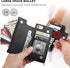 Bocasal Crossbody Wallet Case for iPhone SE 2022/SE 2020/7/8 with Card Holder,Zipper Card Slot Protector Shockproof Purse Cover with Removable Cro...