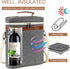 3 Bottle Insulated Wine Tote Carrier Bag, Portable Travel Padded Wine Cooler - Corkscrew Opener, Handle and Adjustable Shoulder Strap, Wine Lover ...