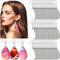 YGAOHF 1.8" Lightweight Wood Earrings Blanks, 16pcs White Teardrop, Unfinished, DIY Sublimation Earring Making...