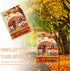 Welcome Fall Camping Car Decorative Garden Flag, Autumn Golden Retriever Dog Pumpkin Yard Outside Decorations, Maple Tree Farmhouse Rustic Burlap ...