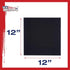 US Art Supply 12 X 12 inch Black Professional Artist Quality Acid Free Canvas Panels 6-Pack (1 Full Case of 6 Single Canvas Panels)...