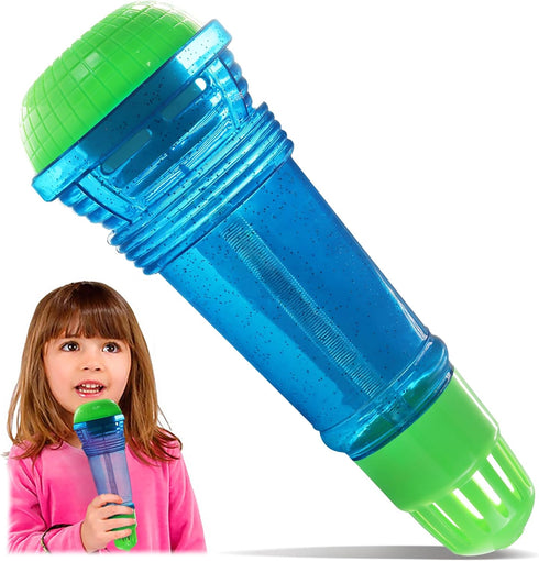 Novelty Place Echo Mic for Kids and Toddlers - Battery-Free Magic Microphone Voice Amplifying Retro Toy for Singing, Speech & Communication Therap...