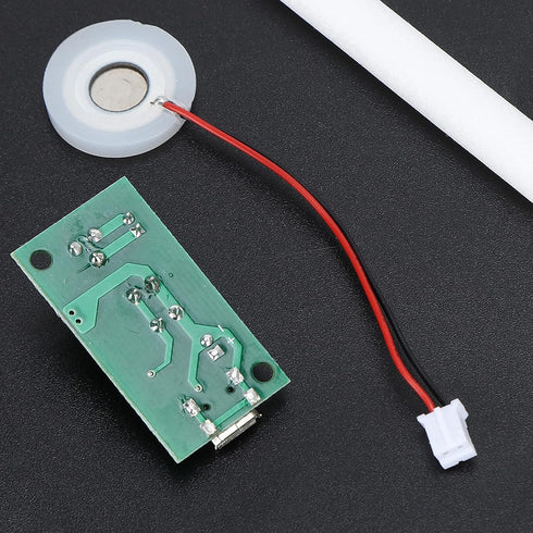 5V Mini USB Humidifier,DIY Kit Atomization Disc, USB Mist Maker Atomization Plate with Timing Switch Control, Circuit Board Driver Electronic Acce...