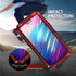 iPhone 14 Pro Max Metal Bumper Silicone Case iPhone 14 Pro Max Case with Stand Built-in Screen Protector Gorilla Glass Hybrid Military Shockproof ...