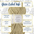 JubileeYarn Lacery Yarn - Chunky Cotton - 100g/Skein - Shades of Yellow - 4 Skeins......