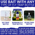 Fly Trap Bait Refills 6x30g. Natural Fly Magnet Bait Refill for All Reusable Outdoor Fly Traps. Fly Trap Refill Packets Fly Bait Refill Packets Fl...