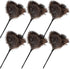 Ostrich Feather Duster Mini Feathers Dusters Natural Fluffy Soft with Plastic Handle and Eco-Friendly Washable Reusable Handheld for Cleaning Hous...