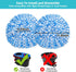 4 Pack Spin Mop Replacement Heads Compatible for Oceda RinseClean 2-Tank System,Included 1 Mop Base,Microfiber Spin Mop Head Refills,Easy Cleaning...