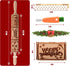 17" Premium Wood Rolling Pin with Nativity Embossed Designs | 3mm Deep Springerle Cookie Molds | Christmas Rolling Pin & Baking Gifts for Women | ...