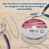 Soft Flex 49 Strand Stringing Wire - Flexible Braided - Heavy 0.24 Diameter - Jewelry Making Bead Wire - Satin Silver...