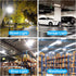 2 Pack 400W Equivalent LED Corn Light Bulb 6000 Lumen Led Corn Bulb 50W Super Bright 5000K Daylight White E26/E27 Base LED Light Bulb for Home Gar...