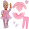 18" Doll Clothes Ballet Ballerina Outfits 5pcs Dance Dress for American OG Girl 18 Inch Doll Accessories Sets Doll Clothes Gifts...