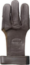 Bear Archery Leather 3 Finger Traditional Archery Shooting Glove, Medium, Black (ASG101M)...