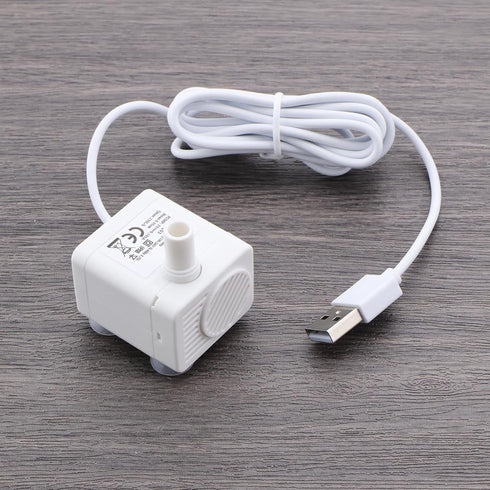 The Lord of the Tools Water Fountain Pump with 1.5M USB Wire Compatible with WF010 WF020 WF030 WF050 for Cats Dogs Aquarium Fish Tank Pet Water Di...