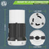 30 AMP RV Power Cord Locking Shore Connector Replacement End Marine Twist Lock (30 Amp Connector)...