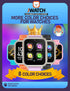 Kids Smart Watch for Boys Girls 6-12 with Pedometer Audio Book Camera Music Player Birthday Present Christmas (Silver Frame Purple)……...