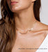 Herringbone Necklace For Women,14k Gold Plated Layered Gold Necklaces Dainty Gold Herringbone Necklace Chunky Thin Paperclip Snake Chain Choker Ne...