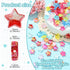 LiQunSweet 280 Pcs 8-Colors Transparent Acrylic Star AB Color Spacer Beads Charms Kit for DIY Jewelry Craft Making Necklace Bracelet Supplies - 10...