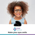 GMS Optical 1.8mm Reg-Thin/13mm Short Length - Small Adhesive Contoured Silicone Eyeglass Nose Pads - Anti Slip Pressure Relief - Perfect for Kid ...