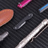 Samior S12 Mini SlipJoint Scalpel Folding Pocket Knife with 10pcs #11 Replaceable Blade, Black G10 Handle Utility EDC Keychain Knife for Box Cutti...