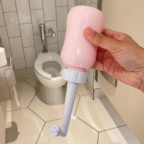 Bottle - Perineal Recovery Postpartum Care and Cleansing hospital essentials after childbirth labor personal hygiene bidet + angled spout Large 36...