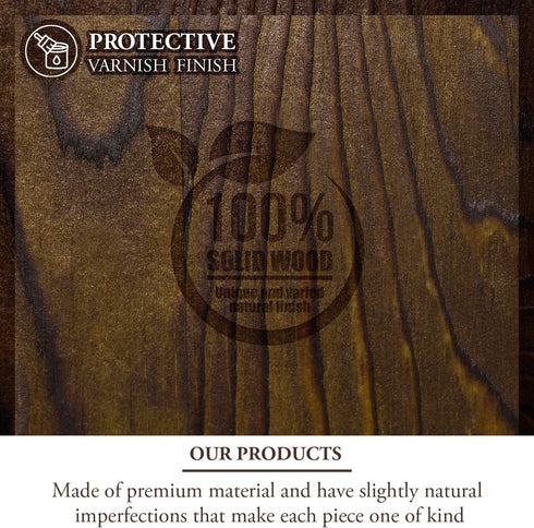 MyGift Modern Wire Utensil Holder, Decorative Matte Black Metal Kitchen Utensils Crock with Rustic Burnt Solid Wood Base, Countertop Round Basket ...