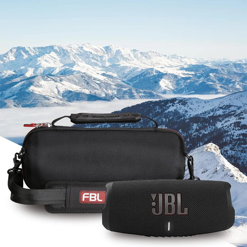 Hard Carrying Case for JBL Charge 4 / Charge 5 Waterproof Bluetooth Speaker, Protective Bag with Shoulder Strap...