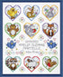 Design Works Crafts, Animal Hearts Counted Cross Stitch Kit...