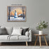 Posterizer 1 pcs-cute snowman in snowy wintery nature 2-Landscape & Nature Art-Holiday Poster Collection-Living Room Bedroom Decor- unframed wall ...