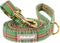 Christmas Dog Leash,Durable Handmade Orange Black Spider Dog leashes with Soft Handle, Manual Fall Dog Leashes Matching Dog collars for Small Medi...