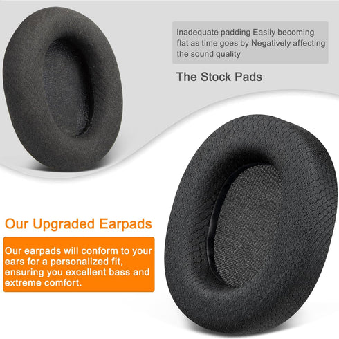 SOULWIT Earpads Replacement for SteelSeries Arctis 1/3/5/Arctis 7/7+/7P/7P+/7X/7X+/9/9X/Pro/Prime(Do Not Fit Any Arctis Nova) Headset, Ear Pads Cu...