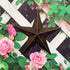 rainbow handcrafts Rustic Metal 3D Barn Star Patriotic Wall Decoration Americana Wall Art July 4th Country Americana Patriotic Wall Ornament,Outdo...
