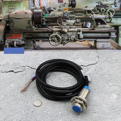 10mm Hall Effect Proximity Sensor Inductive Switch NPN NO?Normally Open) with Magnet DC5-30V NJK-5002C...