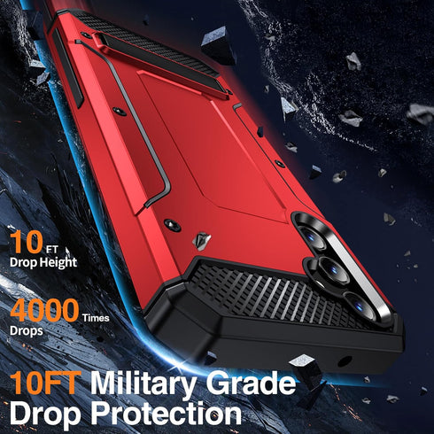 Galaxy A14 5G Case for Samsung Galaxy A14 5G Case Military Grade Drop Shockproof with Metal Kickstand Stand Armor Protective Case for Galaxy A14 5...