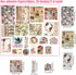 100 PCS Vintage Ephemera Pack Journaling Scrapbooking Supplies Scrapbook Sticker Paper Kit for Bullet Junk Journal Planners Collage Craft Notebook...