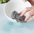 RSVP International Endurance Cleaning Collection Stainless Steel Scrubbies, Heat-Treated, Pressed & Curled, Long Lasting, Non-Rusting, Scrubber, 2...