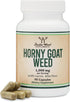 Horny Goat Weed for Men and Women - No Fillers (Max Strength Epimedium Std. to 20% Icariins) 1,000mg per Serving, 90 Capsules (Male Enhancing Supp...