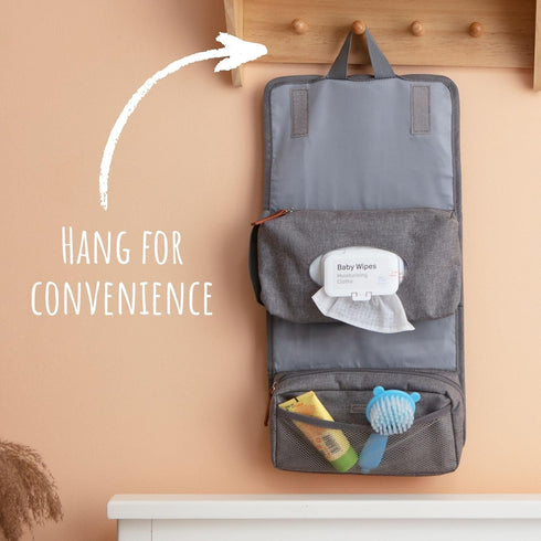 Diaper Bag Organizer - Tri-fold Wipes and Diaper Pouch for Diaper Bag Organization and Travel...