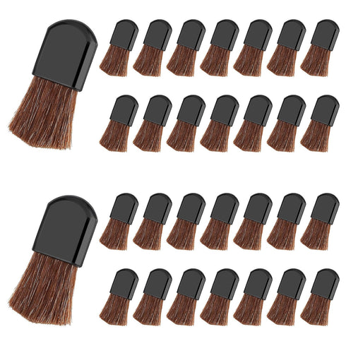 30Pcs Disposable Makeup Brushes, Small Blush Brushes Mini Cosmetic Brush Portable Powder Brush for Loose Powder Foundation Applicator Beauty Tool ...